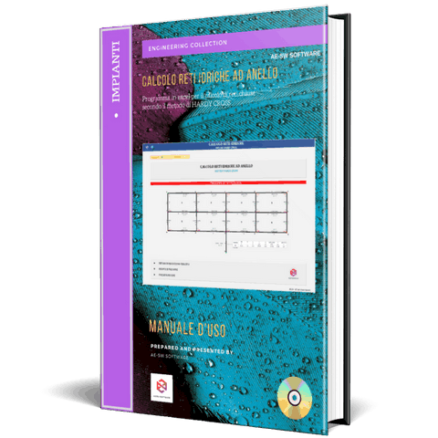 ​CALCOLO RETI IDRICHE AD ANELLO. Programma in excel per il calcolo di reti idriche chiuse mediante il METODO DI HARDY CROSS