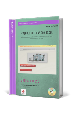 Calcolo RETI GAS. Programma in excel per il dimensionamento di impianti gas a servizio di edifici secondo le norme UNI