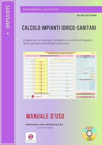 Calcolo impianti idrico-sanitari_Programma in excel per il calcolo e la verifica di impianti idrico sanitari centralizzati o autonomi
